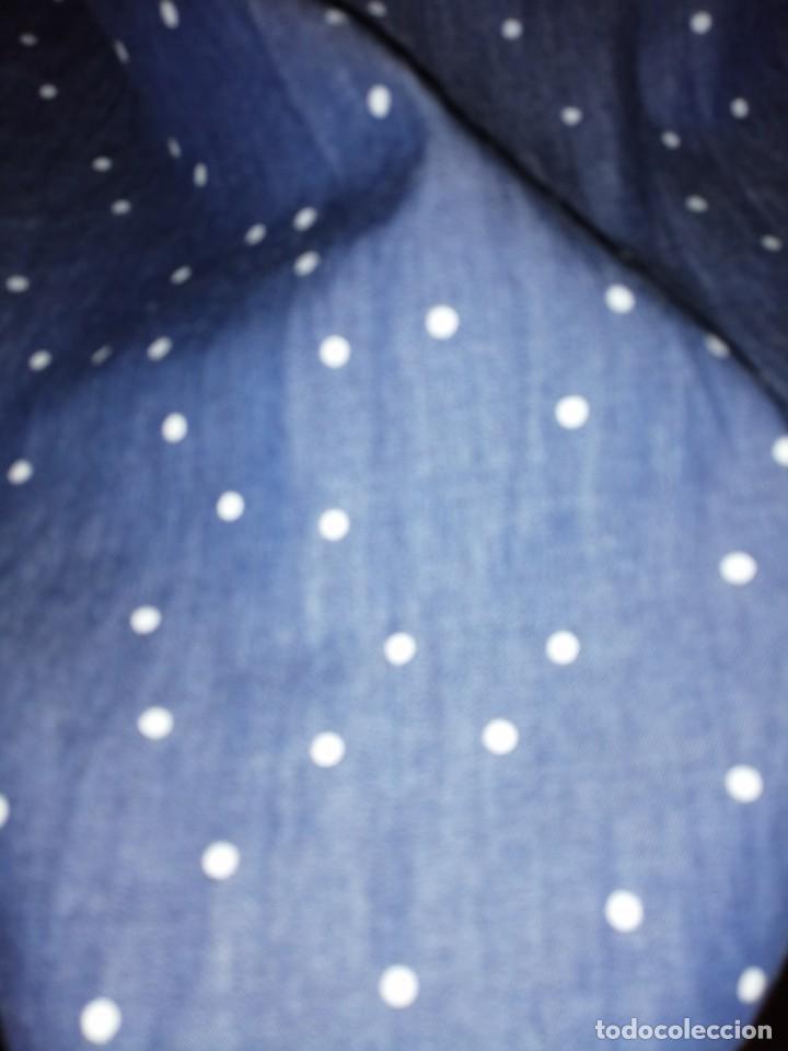 Vintage: Vestido vaquero, mini berry - Foto 7