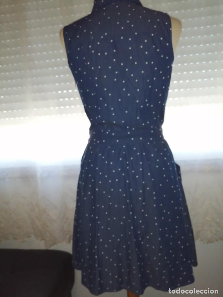 Vintage: Vestido vaquero, mini berry - Foto 10