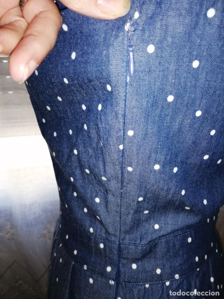 Vintage: Vestido vaquero, mini berry - Foto 12