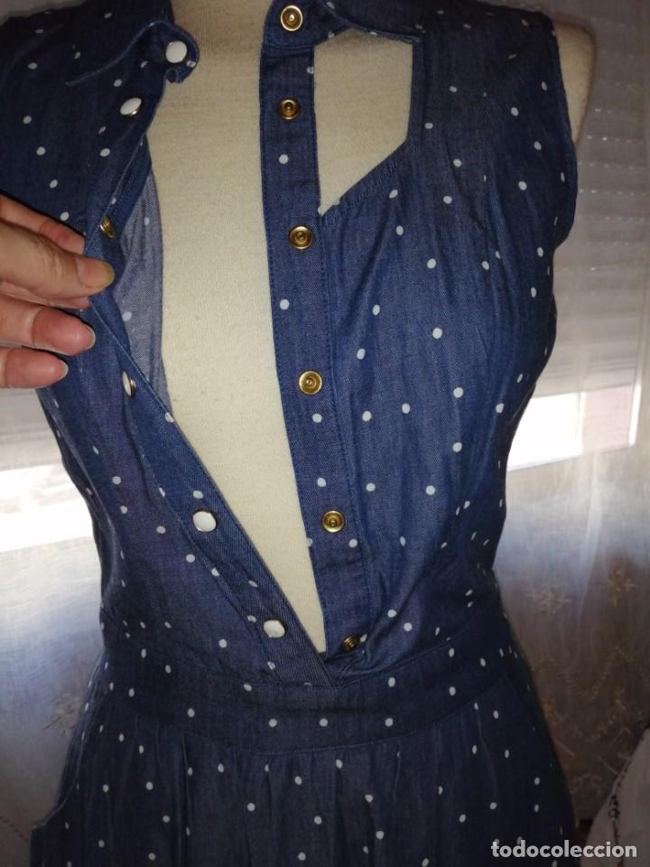 Vintage: Vestido vaquero, mini berry - Foto 15
