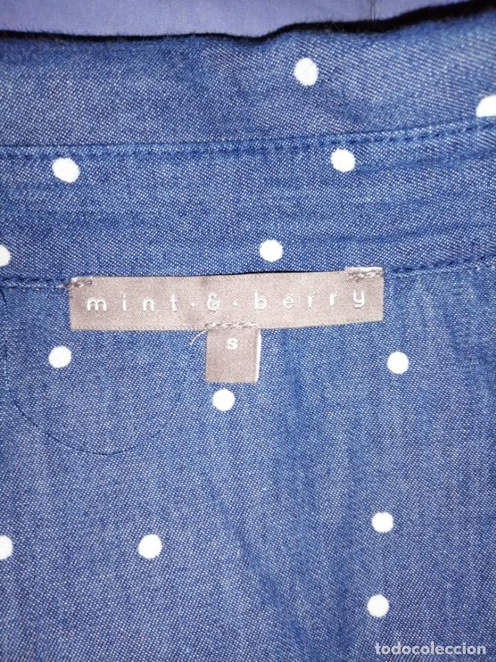 Vintage: Vestido vaquero, mini berry - Foto 16