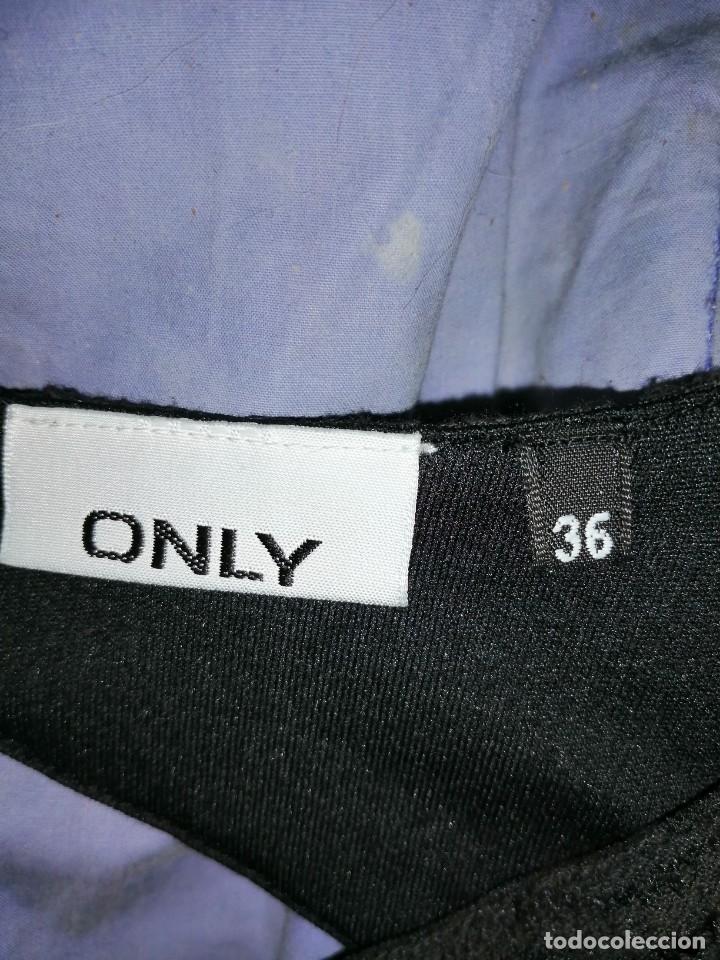 Vintage: Vestido negro marca Only - Foto 9