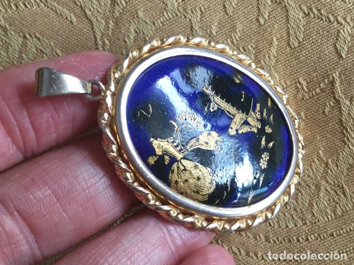 Vintage: MEDALL&Oacute;N VINTAGE DE ESMALTE - Foto 2