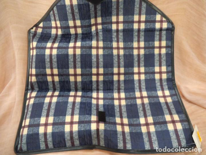 Vintage: JUEGO DE VIAJE AZUL CUADROS - Foto 12