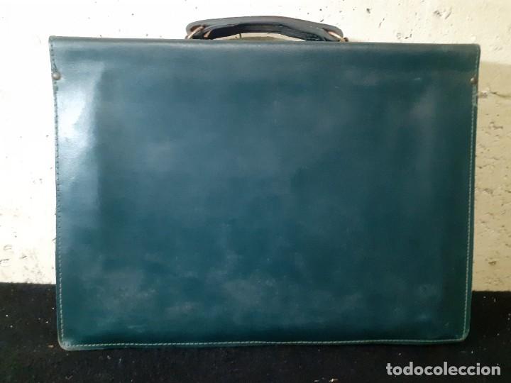 Vintage: Cartera portadocumentos cuero - Foto 4