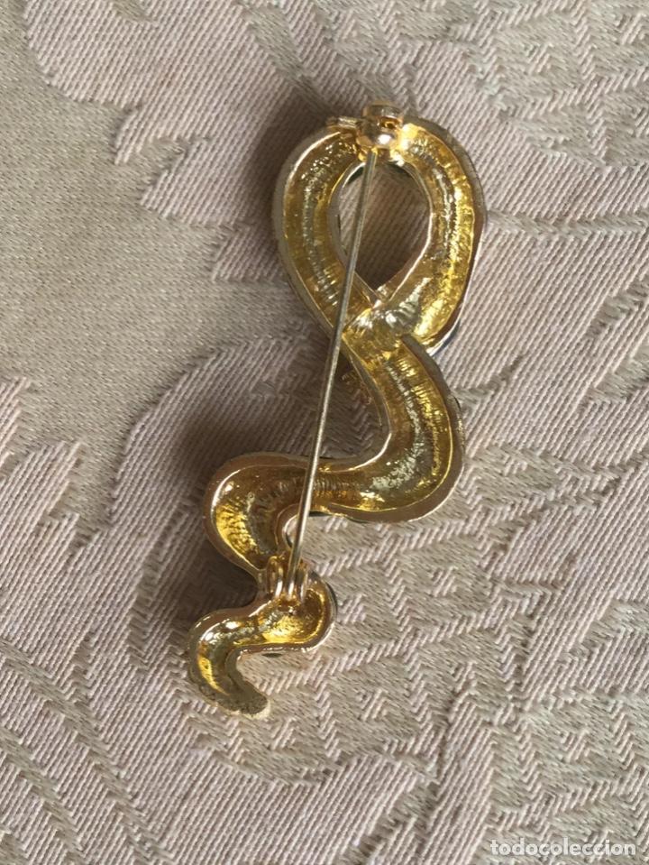 Vintage: BROCHE VINTAGE CON FORMA DE SERPIENTE - Foto 6