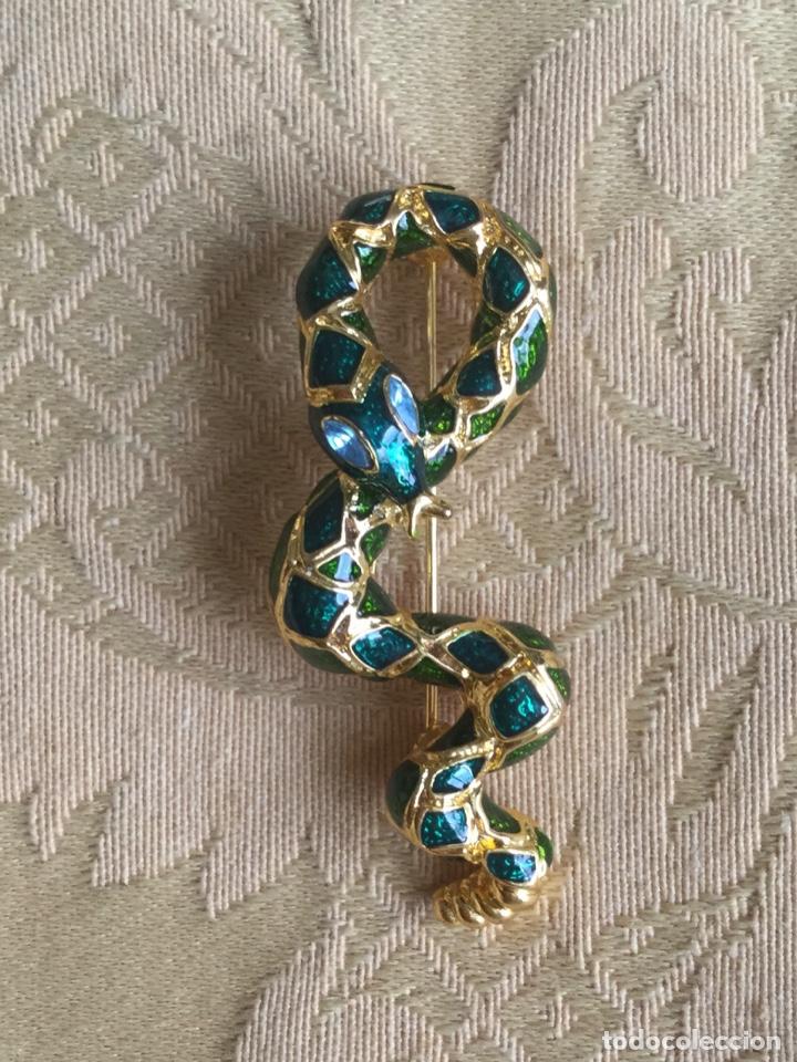 Vintage: BROCHE VINTAGE CON FORMA DE SERPIENTE - Foto 7