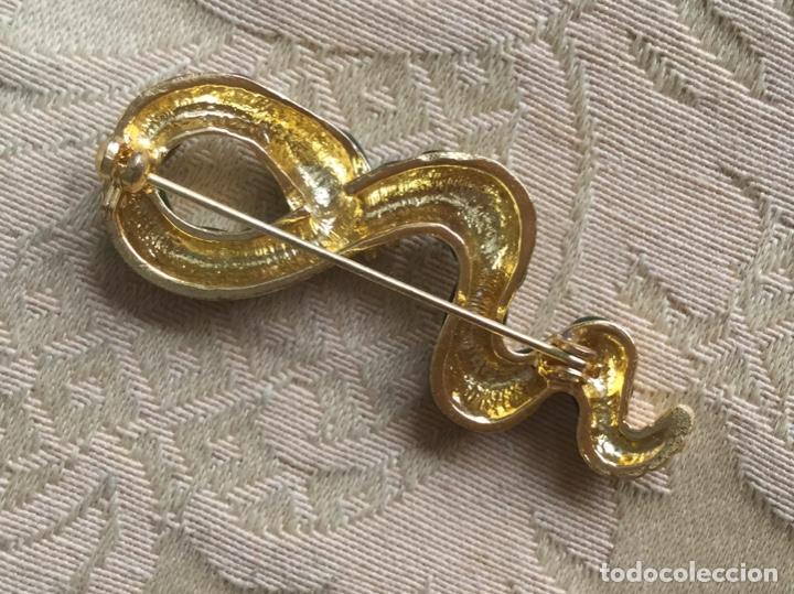 Vintage: BROCHE VINTAGE CON FORMA DE SERPIENTE - Foto 8