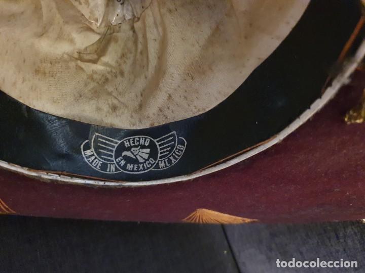 Vintage: SOMBRERO MEXICANO AUT&Eacute;NTICO - Foto 8