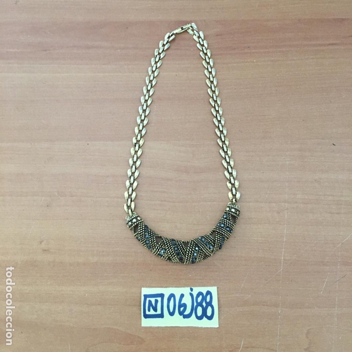 Vintage: Collar chapado en oro mujer - Foto 1