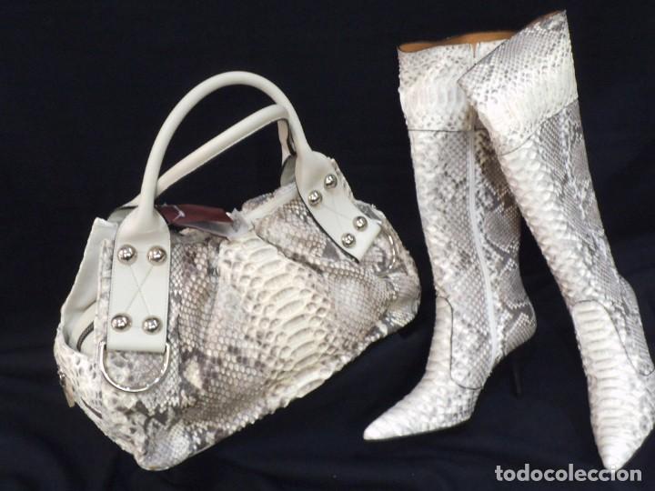 Vintage: BOTAS PIT&Oacute;N -BOL PERDIX- HIELO - Foto 14