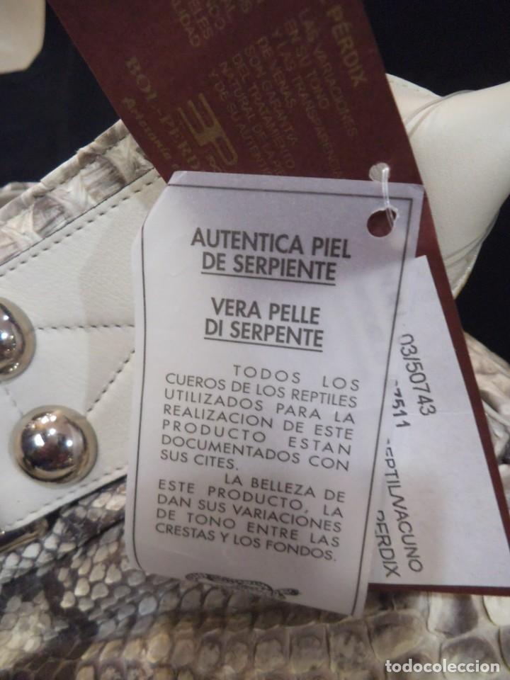 Vintage: BOLSO PIT&Oacute;N -BOL PERDIX- HIELO GR - Foto 13
