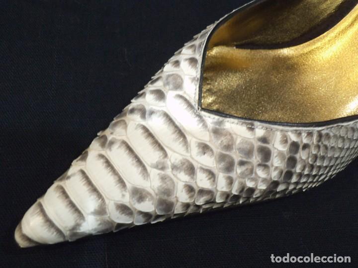 Vintage: ZAPATOS DE PIT&Oacute;N -BOL PERDIX- HIELO - Foto 4