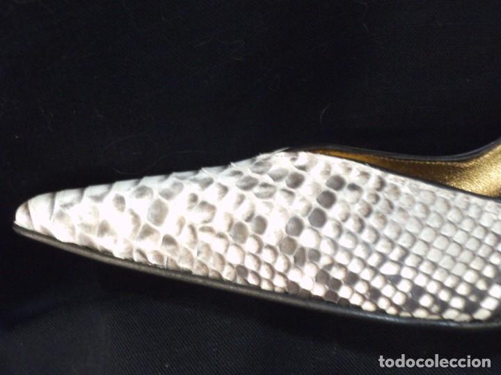 Vintage: ZAPATOS DE PIT&Oacute;N -BOL PERDIX- HIELO - Foto 5