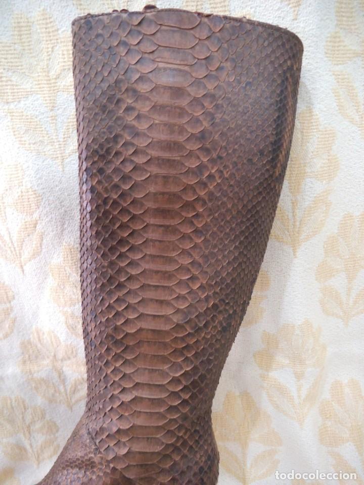 Vintage: BOTAS PIT&Oacute;N -BOL PERDIX- MARR&Oacute;N - Foto 4