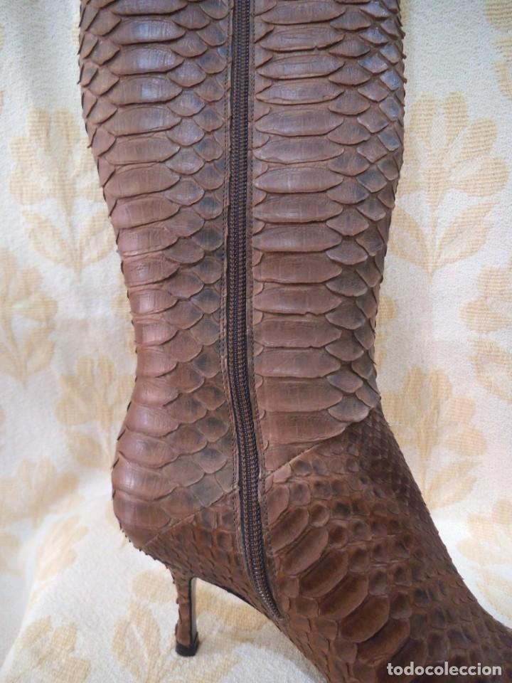 Vintage: BOTAS PIT&Oacute;N -BOL PERDIX- MARR&Oacute;N - Foto 5