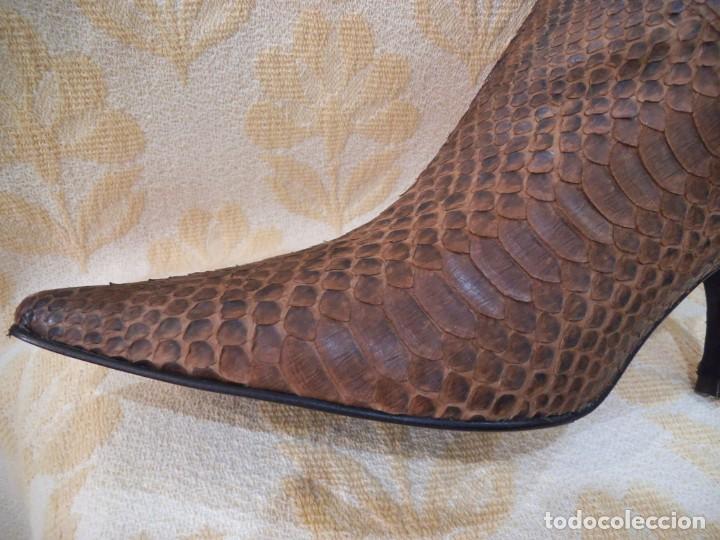 Vintage: BOTAS PIT&Oacute;N -BOL PERDIX- MARR&Oacute;N - Foto 8