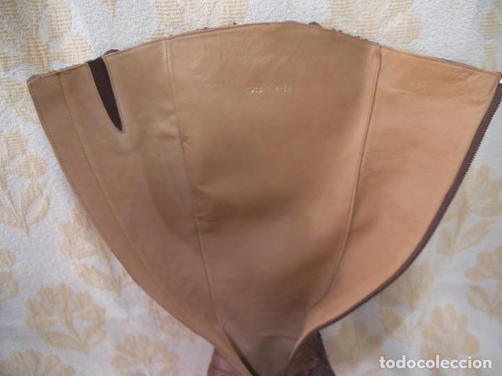 Vintage: BOTAS PIT&Oacute;N -BOL PERDIX- MARR&Oacute;N - Foto 9