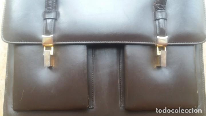 Vintage: bolso vintage de piel - Foto 3