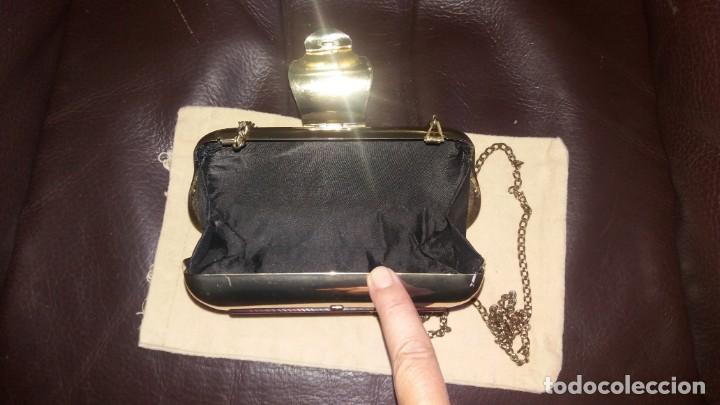 Vintage: bolso met&aacute;lico de ceremonia - Foto 5