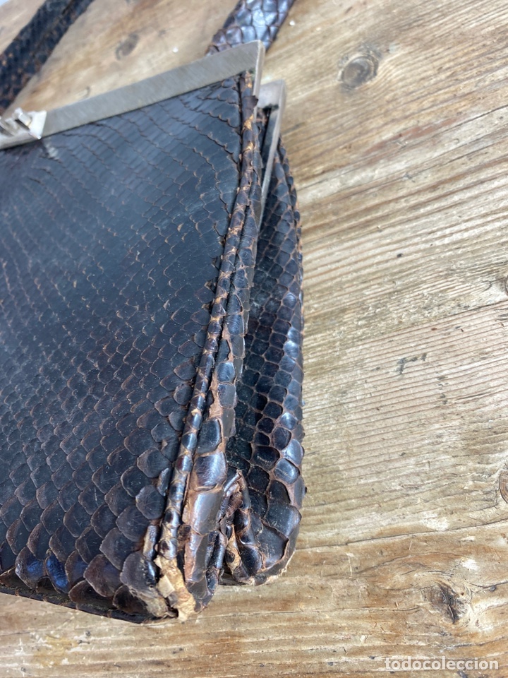 Vintage: Bolso vintage de piel - Foto 4