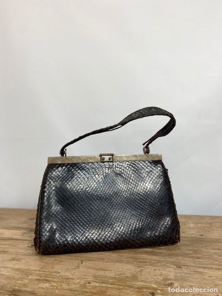 Vintage: Bolso vintage de piel - Foto 1