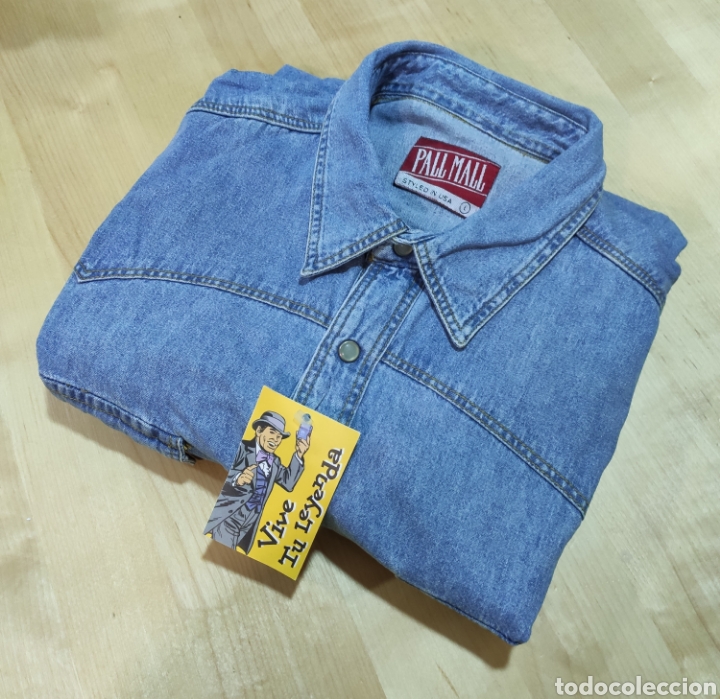 Vintage: Camisa vaquera Pall Mall - Foto 3