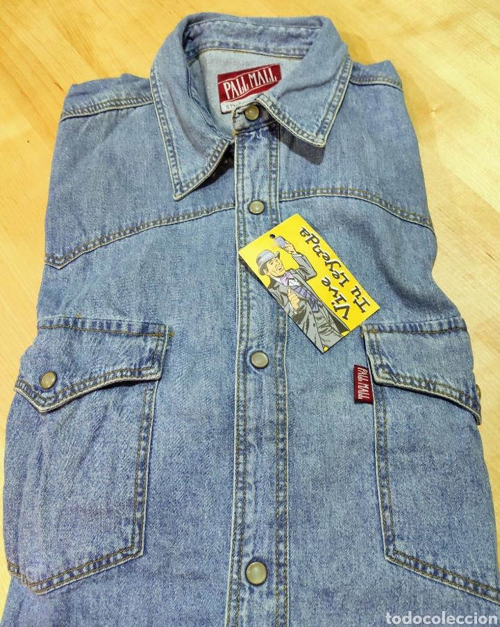 Vintage: Camisa vaquera Pall Mall - Foto 4