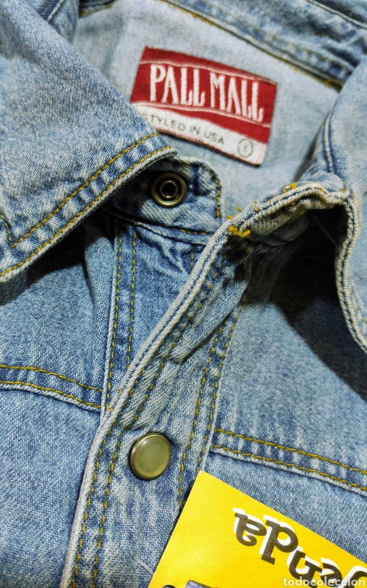 Vintage: Camisa vaquera Pall Mall - Foto 8