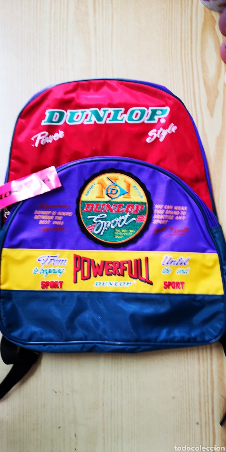 Vintage: Dunlop mochila a estrenar - Foto 2