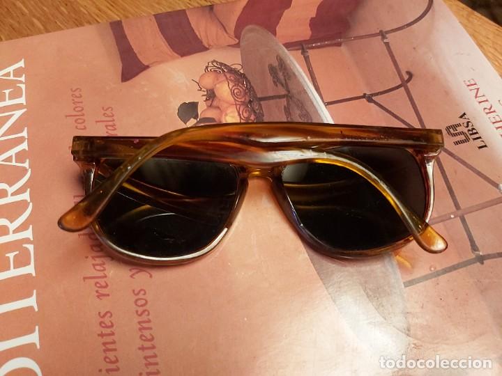 Vintage: GAFAS DE SOL DE PASTA MARRON VINTAGE - Foto 2