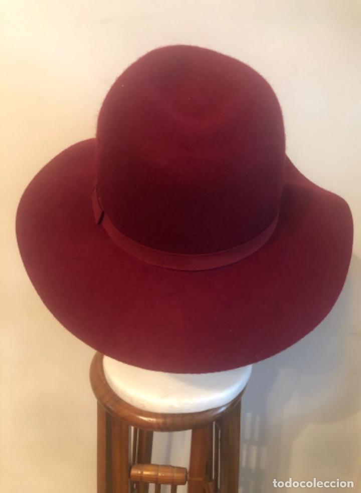 Vintage: SOMBRERO DE INVIERNO COLOR GRANATE - Foto 8