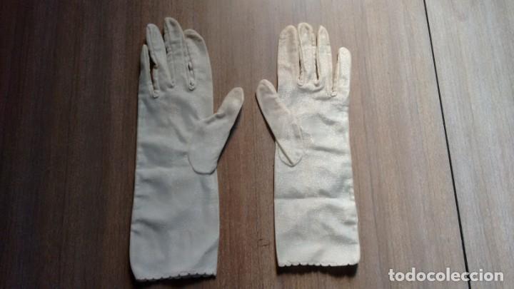 Vintage: GUANTES DE MUJER ANTIGUOS - NYLON - Foto 1