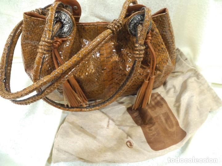 Vintage: BOLSO SERPIENTE -BOL PERDIX- ( MA&Iacute;Z ) G - Foto 7