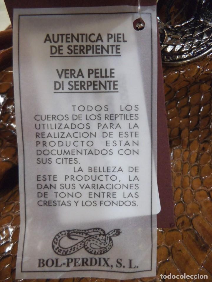 Vintage: BOLSO SERPIENTE -BOL PERDIX- ( MA&Iacute;Z ) G - Foto 9