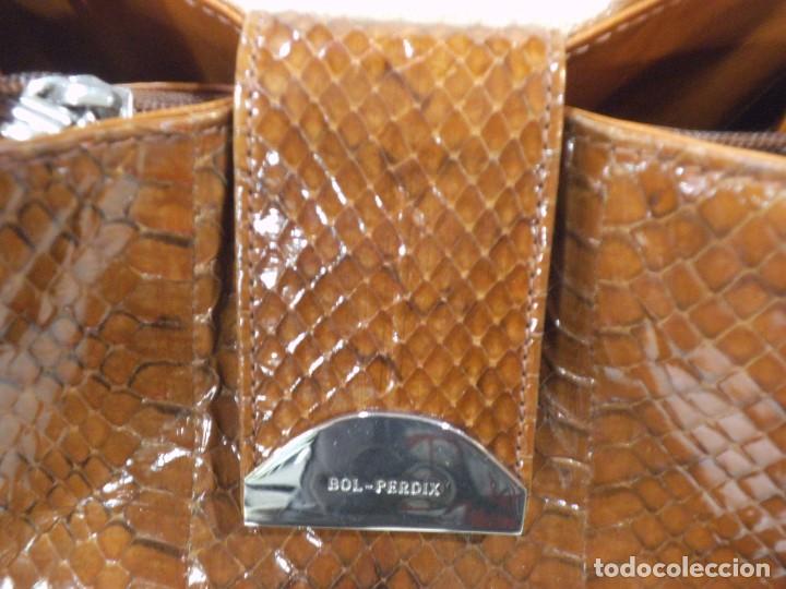 Vintage: BOLSO SERPIENTE -BOL PERDIX- ( MA&Iacute;Z ) SACO - Foto 4