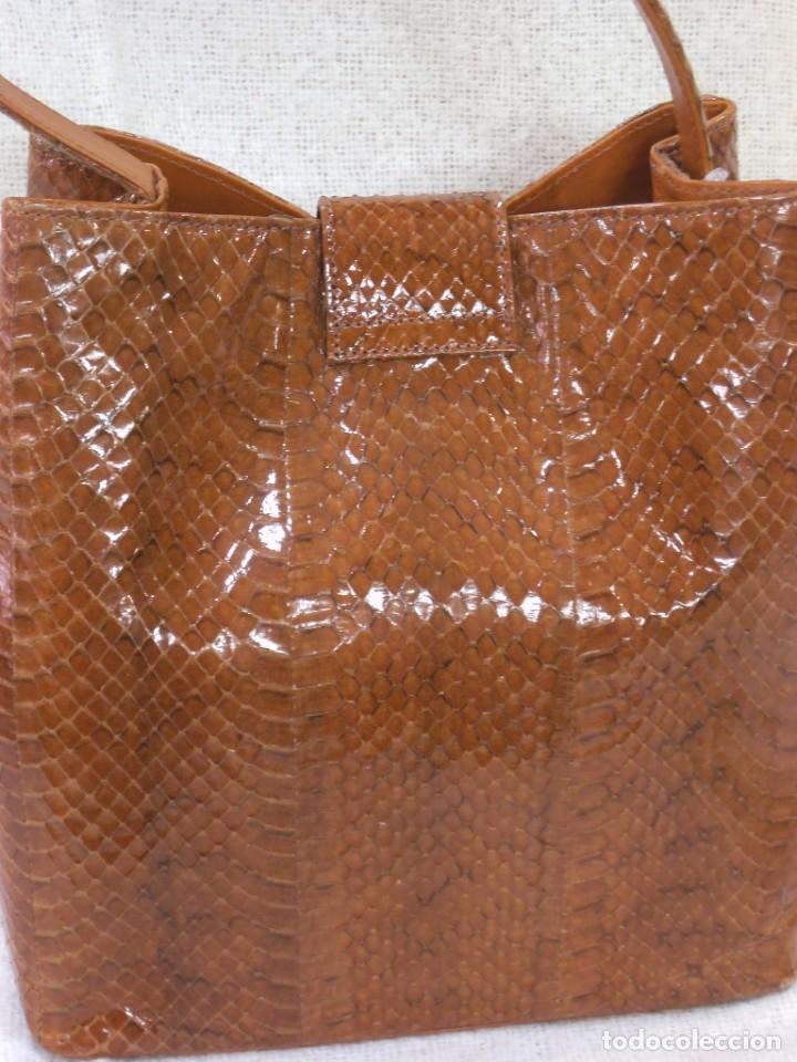 Vintage: BOLSO SERPIENTE -BOL PERDIX- ( MA&Iacute;Z ) SACO - Foto 6