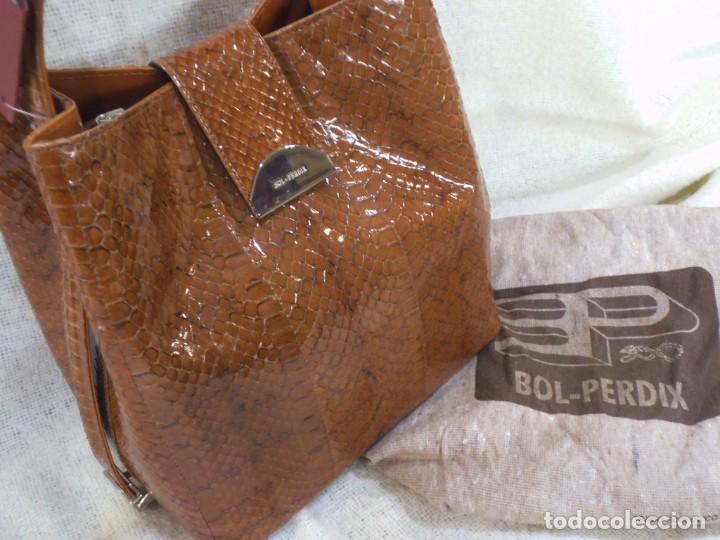 Vintage: BOLSO SERPIENTE -BOL PERDIX- ( MA&Iacute;Z ) SACO - Foto 7
