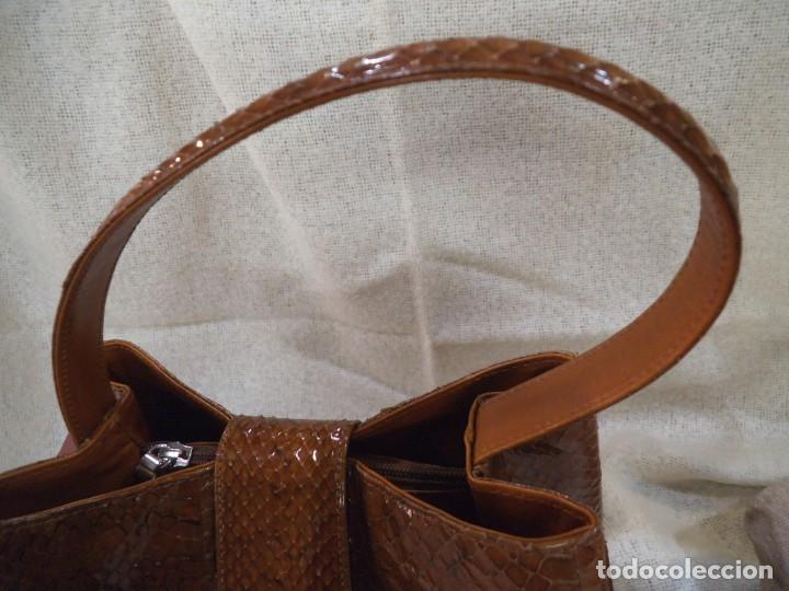 Vintage: BOLSO SERPIENTE -BOL PERDIX- ( MA&Iacute;Z ) SACO - Foto 8