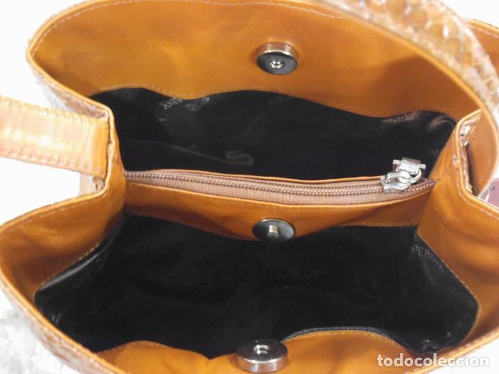 Vintage: BOLSO SERPIENTE -BOL PERDIX- ( MA&Iacute;Z ) SACO - Foto 10