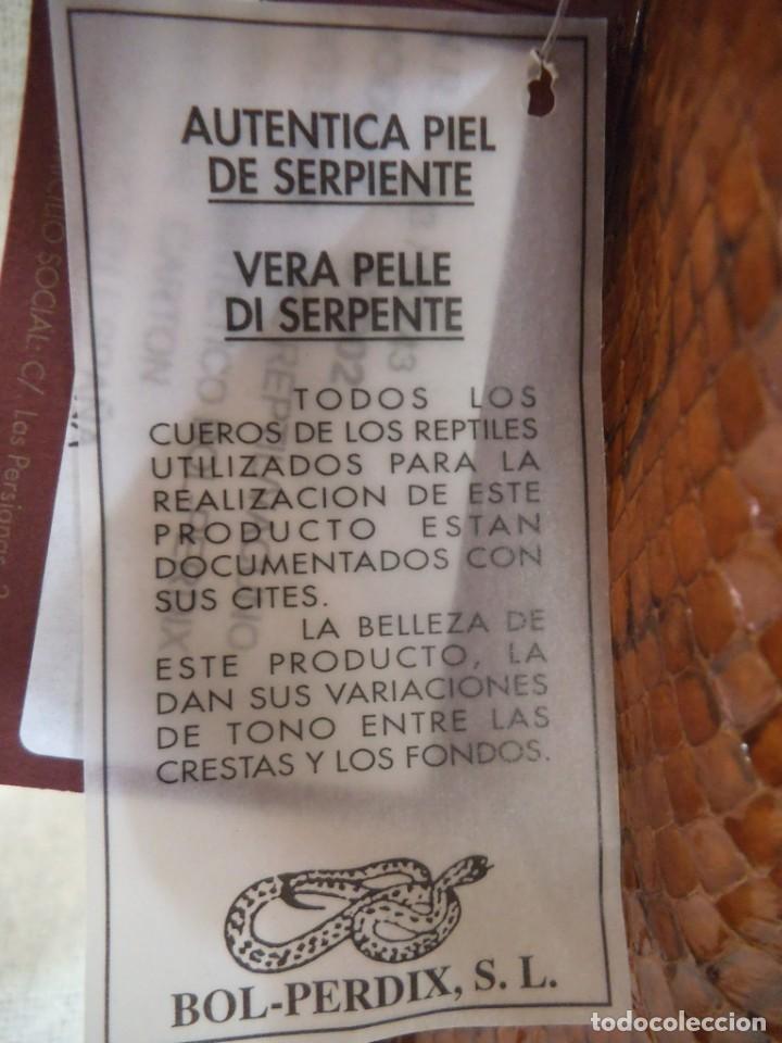 Vintage: BOLSO SERPIENTE -BOL PERDIX- ( MA&Iacute;Z ) SACO - Foto 12