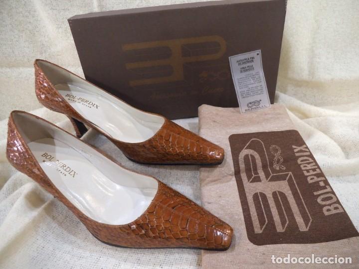 Vintage: BOLSO SERPIENTE -BOL PERDIX- ( MA&Iacute;Z ) SACO - Foto 16