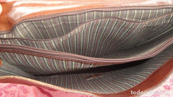 Vintage: Cartera de caballero de piel - Foto 4