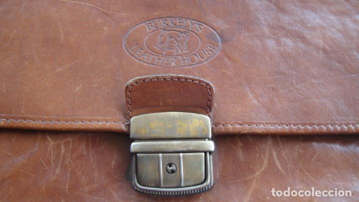 Vintage: Cartera de caballero de piel - Foto 5