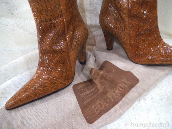 Vintage: BOTINES SERPIENTE -BOL PERDIX- ( MA&Iacute;Z ) LISO - Foto 2