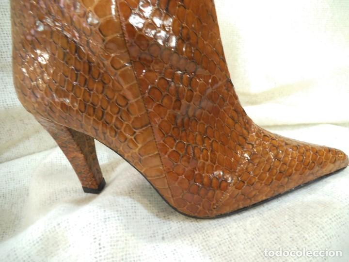 Vintage: BOTINES SERPIENTE -BOL PERDIX- ( MA&Iacute;Z ) LISO - Foto 4