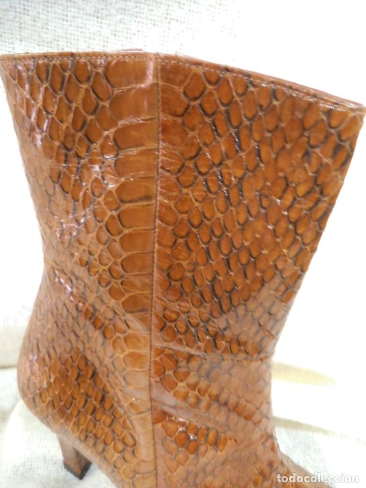 Vintage: BOTINES SERPIENTE -BOL PERDIX- ( MA&Iacute;Z ) LISO - Foto 6