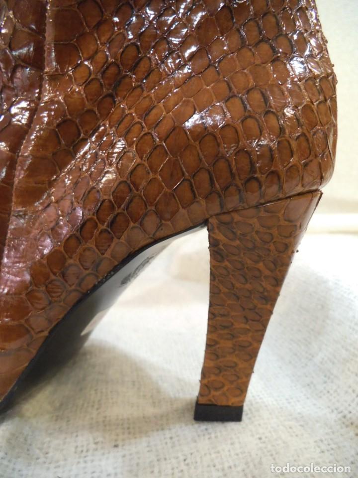 Vintage: BOTINES SERPIENTE -BOL PERDIX- ( MA&Iacute;Z ) LISO - Foto 7