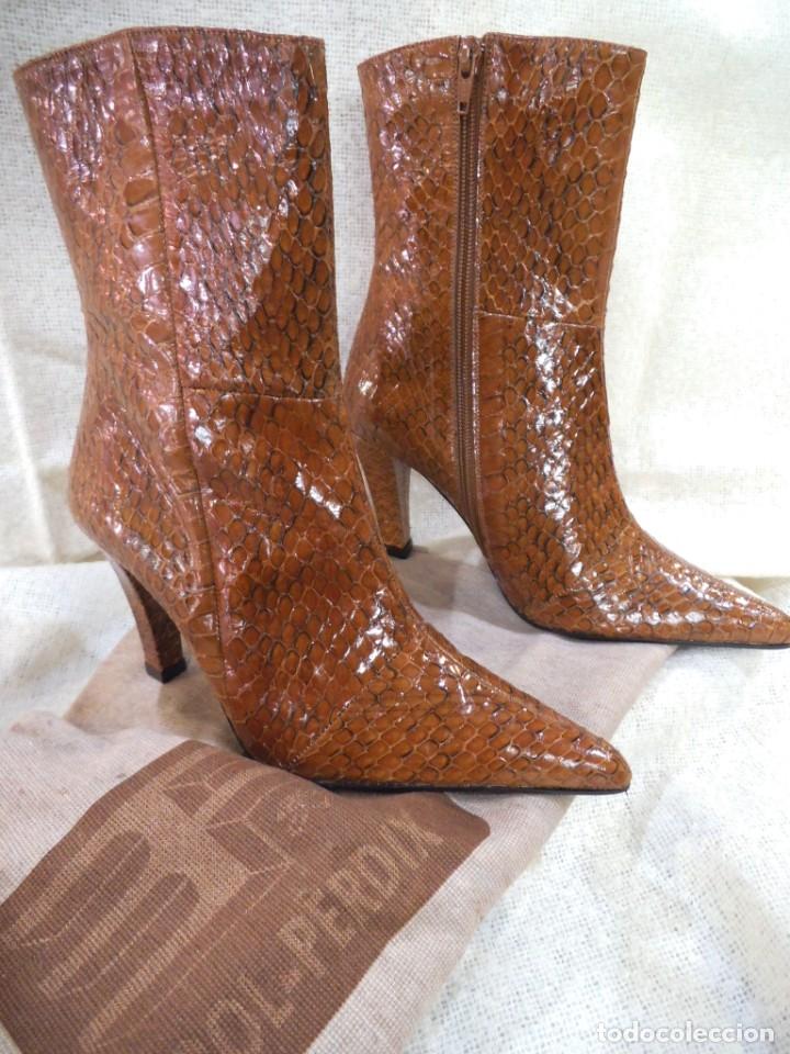 Vintage: BOTINES SERPIENTE -BOL PERDIX- ( MA&Iacute;Z ) LISO - Foto 9
