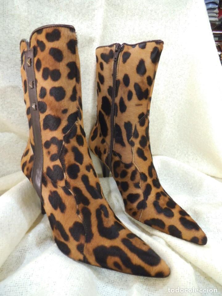 Vintage: BOTINES -BOL PERDIX- LEOPARDO ( PELO ) - Foto 1